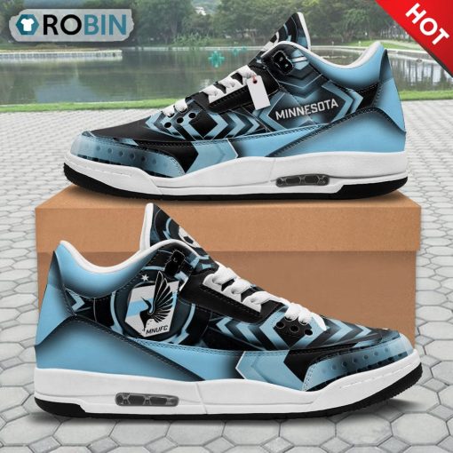 Minnesota United FC Jordan 3 Sneakers