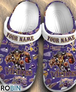 Minnesota Vikings NFL Classic Crocs Shoes