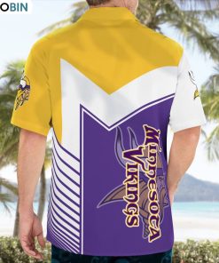 Minnesota Vikings Standard AOP Button Shirt, Minnesota Vikings Merchandise