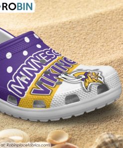 Minnesota Vikings Trending Style Crocs Shoes, Minnesota Vikings Footwear