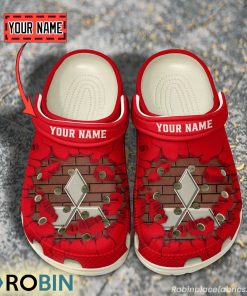 Mitsubishi Break Cracked Hole Design Crocs Shoes