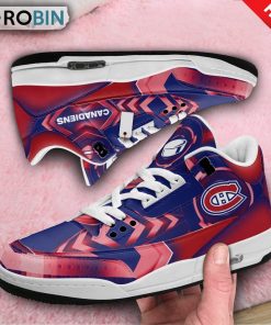 Montreal Canadiens Jordan 3 Sneakers