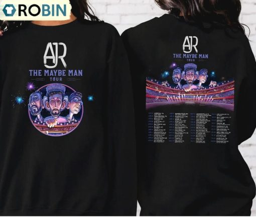 Must Have The Maybe Man 2024 Concert Crewneck, Ajr Band Shirt Unisex Hoodie