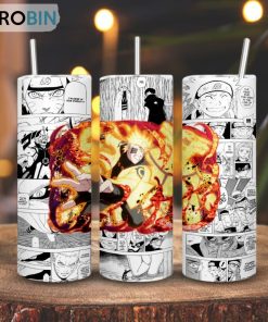 Naruto Uzumaki Six Path Sage Skinny Tumbler, Anime Naruto Gift