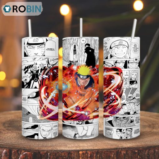 Naruto Uzumaki Skinny Tumbler, Anime Naruto Gift