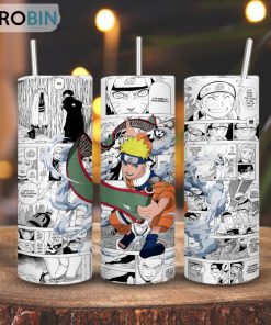 Naruto Uzumaki Skinny Tumbler, Naruto Shippuden Gift