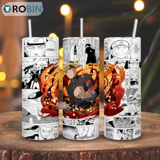 Naruto Uzumaki Skinny Tumbler, Seventh Hokage Gift