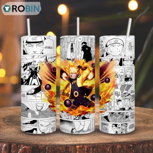 Naruto Uzumaki Truth Seeking Ball Skinny Tumbler, Naruto Gift