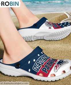 New England Patriots Trending Style Crocs Shoes, Patriots Merchandise