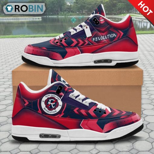 New England Revolution Jordan 3 Sneakers