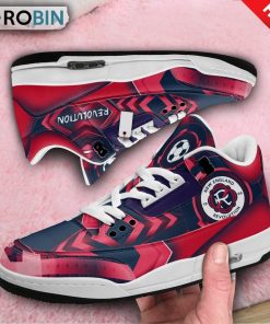 New England Revolution Jordan 3 Sneakers