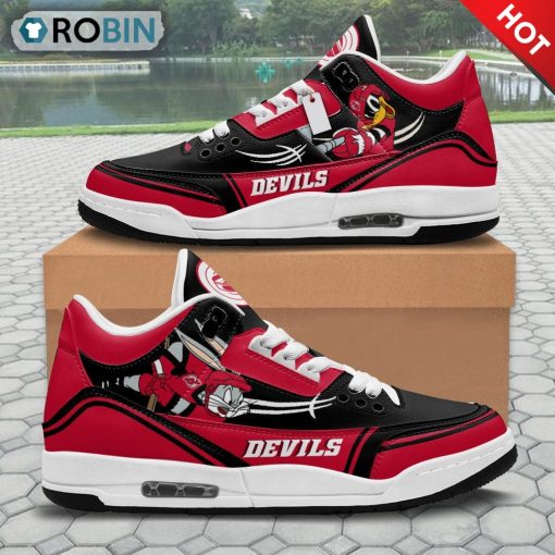 New Jersey Devils Bugs Bunny Jordan 3 Sneakers