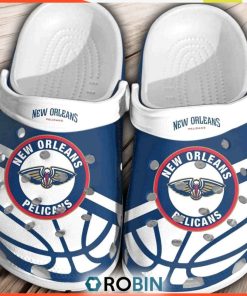New Orleans Pelicans Basketball Club Shoes Crocband Comfortable Clogs For Men Women, Pelicans Unique Gifts