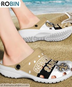 New Orleans Saints Trending Style Crocs Shoes, New Orleans Saints Unique Gifts