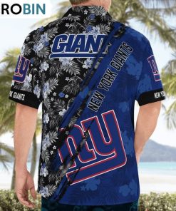 New York Giants Mickey Mouse Floral Short Sleeve Hawaii Shirt, Giants Team Gifts New York Giants Mickey Mouse Floral Short Sleeve Hawaii Shirt, Giants Team Gifts