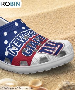 New York Giants Trending Style Crocs Shoes, New York Giants Merchandise