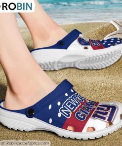New York Giants Trending Style Crocs Shoes, New York Giants Merchandise
