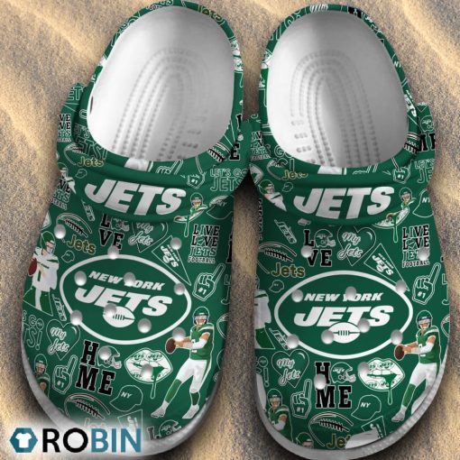New York Jets NFL Classic Crocs Shoes