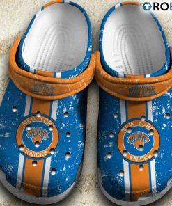 New York Knicks Basketball Club Comfortable Crocband Clogs Shoes For Men Women, Knicks Gear