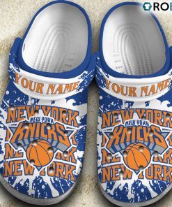 New York Knicks NBA Basketball Classic Crocs Shoes – style 5, Knicks Merchandise New York Knicks NBA Basketball Classic Crocs Shoes – style 5, Knicks Merchandise