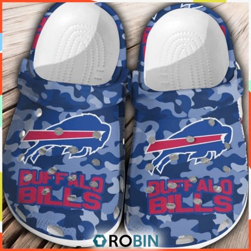 NFL Buffalo Bills Football Crocs Comfortable Shoes Classic For Men Women