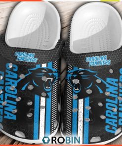 NFL Carolina Panthers Football Crocs Comfortable Shoes Classic For Men Women