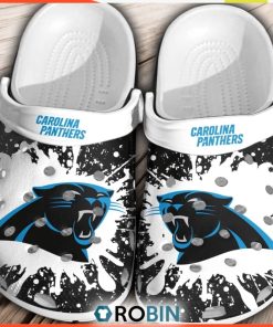 NFL Carolina Panthers Football Crocs Comfortable Shoes For Men Women