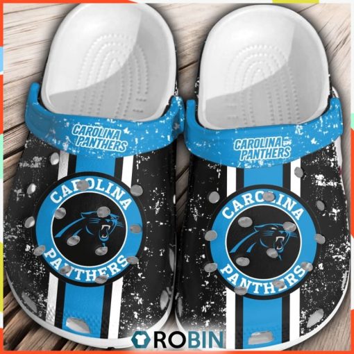 NFL Carolina Panthers Football Crocs Comfortable Shoes Gift Classic For Men Women
