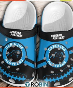 NFL Carolina Panthers Football Crocs Comfortable Shoes Gift For Men Women