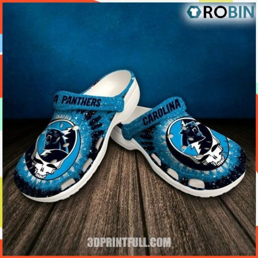 Nfl Carolina Panthers Team 3D Printed Crocs, NFL Gifts