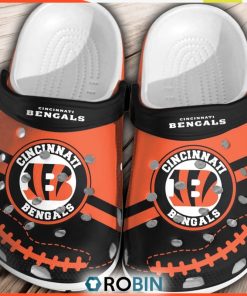 NFL Cincinnati Bengals Football 3D Printed Classic Crocs For Men Women