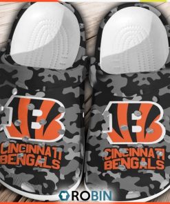 NFL Cincinnati Bengals Football Crocs Shoes Comfortable For Men Women