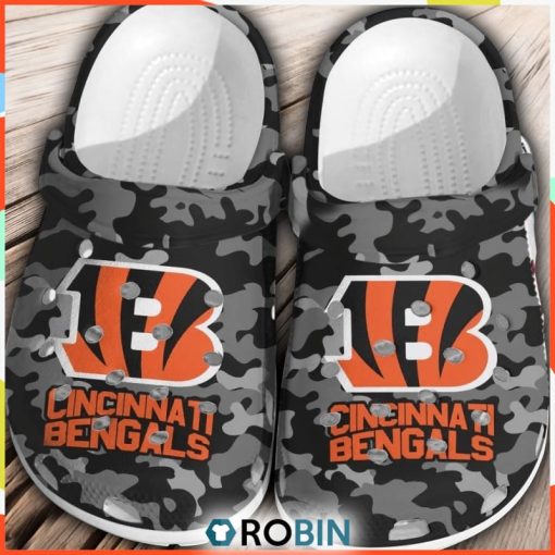 NFL Cincinnati Bengals Football Crocs Shoes Comfortable For Men Women