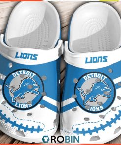 NFL Detroit Lions Football Comfortable Shoes Crocs Classic For Men Women