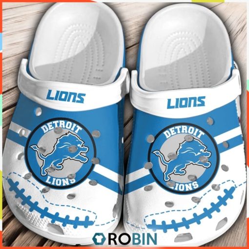 NFL Detroit Lions Football Comfortable Shoes Crocs Classic For Men Women
