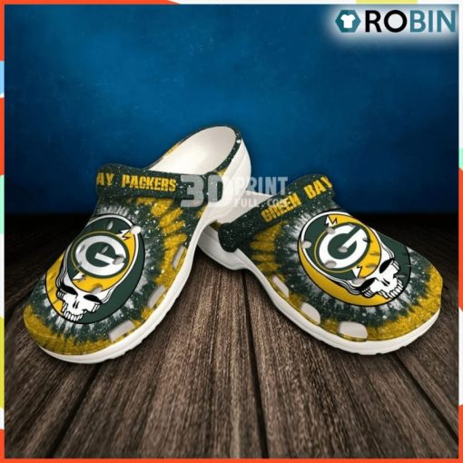 Nfl Green Bay Packers Classic Crocs, Custom NFL Crocs