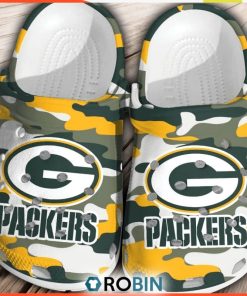 NFL Green Bay Packers Football Crocs Shoes Comfortable For Men Women