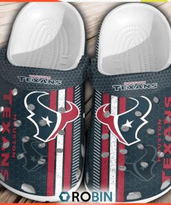 NFL Houston Texans Football Crocs Comfortable Shoes For Men Women NFL Houston Texans Football Crocs Comfortable Shoes For Men Women