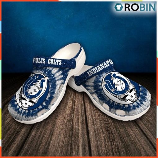 Nfl Indianapolis Colts Classic Crocs, Custom NFL Crocs
