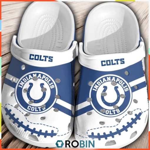 NFL Indianapolis Colts Football Comfortable Crocs Shoes For Men Women
