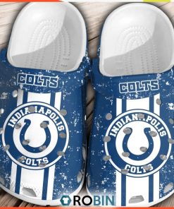 NFL Indianapolis Colts Football Comfortable Shoes Crocs For Men Women