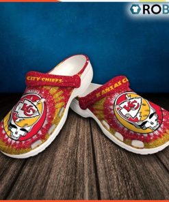 Nfl Kansas City Chiefs Classic Crocs, Custom Chiefs Crocs