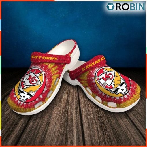 Nfl Kansas City Chiefs Classic Crocs, Custom Chiefs Crocs