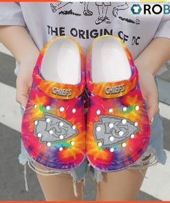 Nfl Kansas City Chiefs Classic Crocs, Custom NFL Crocs