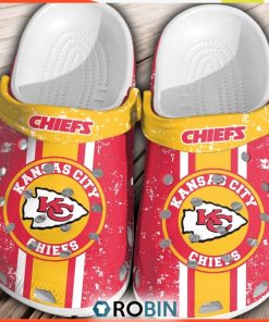 NFL KC Chiefs Football Comfortable Shoes For Men Women