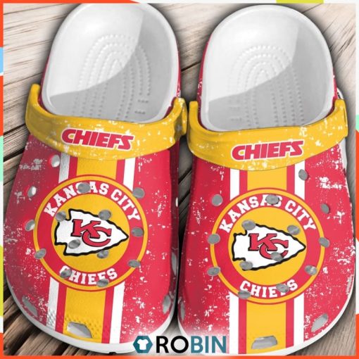 NFL KC Chiefs Football Comfortable Shoes For Men Women