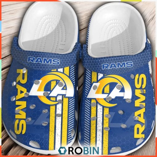 NFL LA Rams Football Comfortable Shoes For Men Women