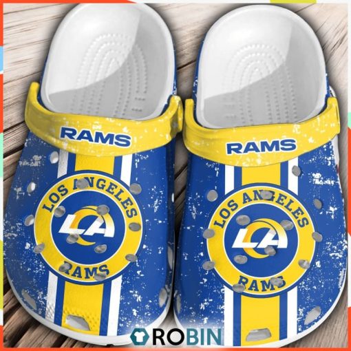 NFL LA Rams Football Crocs For Men Women