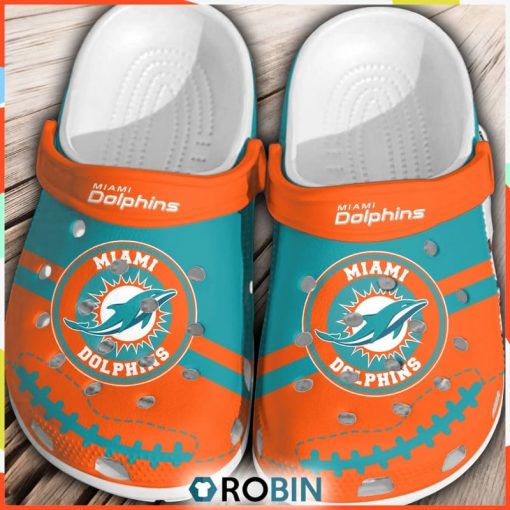 NFL Miami Dolphins Football Comfortable Shoes Gift For Men Women