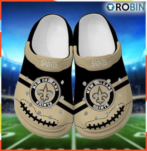 NFL New Orleans SaintsCrocs Shoes For Men Women